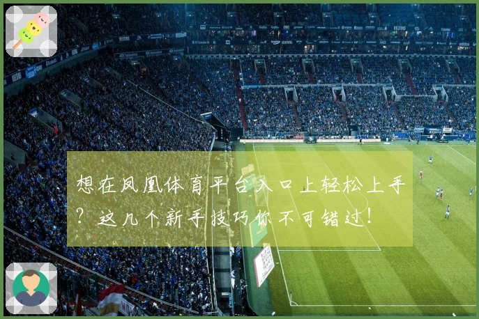 想在凤凰体育平台入口上轻松上手？这几个新手技巧你不可错过！